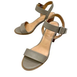 Abound Paxton Gray Strappy 3.5” Heel Sandals